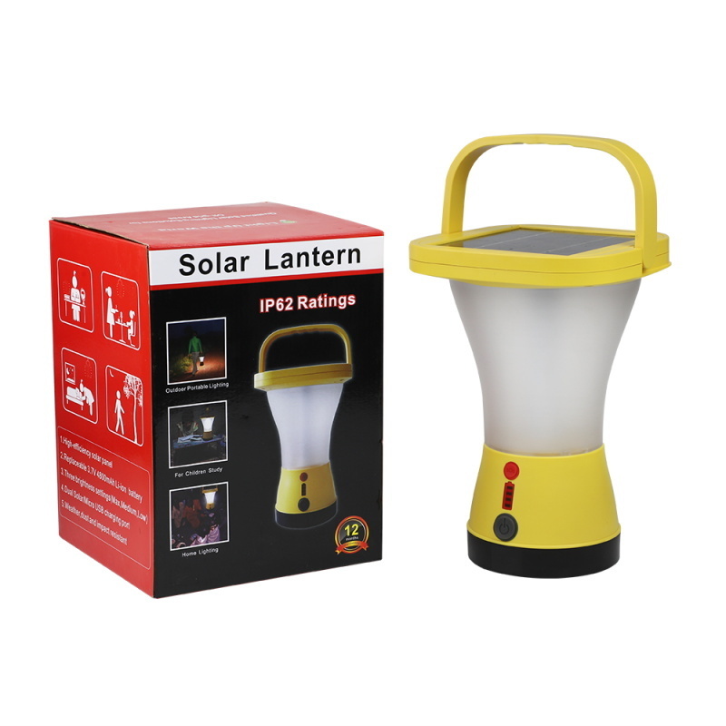 Novel design wholesale price hanging solar lantern rechargeable battery powered led lantern