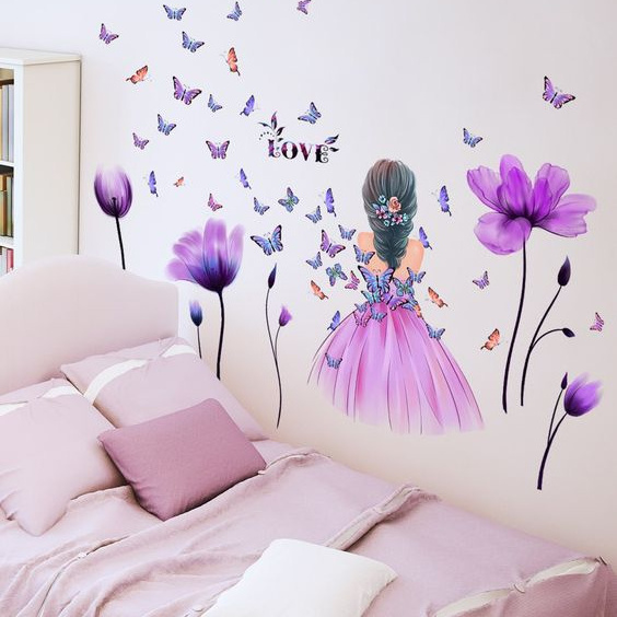 Self-adhesive bedroom decoration wallpaper home decoration wall sticker