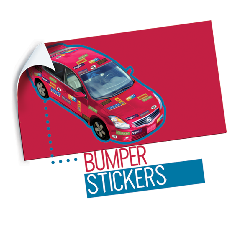 Custom Logo Design Cartoon Sticker Waterproof Vinyl Die Cut PVC Vinyl Bumper Sticker