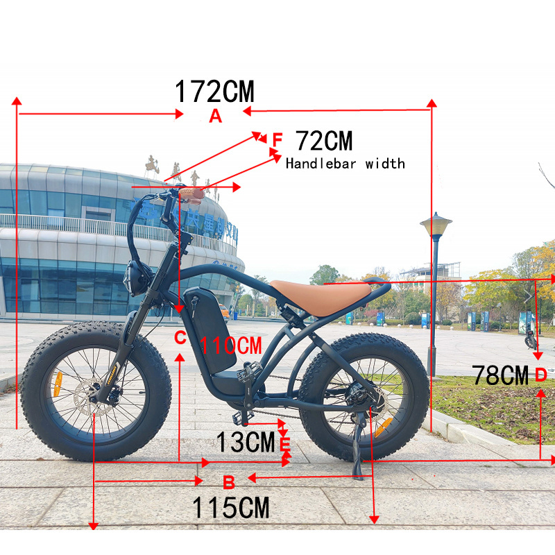 2022 hot sale in stock cheap electric bike with 48V 750w powerful two wheel other ebike kits 20x4 fat tire mountain e-bike