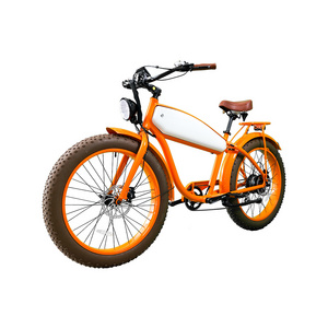 Bikes Electric City Bike 48V Motor Removable Battery 20Ah Vintage Suspension Bicycle Long Range Retro e Cycle