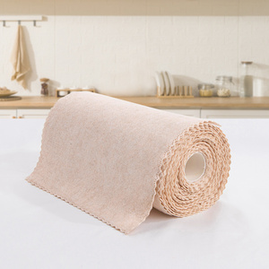 Natural Fiber Loofah Thickened Cleaning Scouring Pad Disposable Lazy Loofah Rag Kitchen Cleaning Cloths