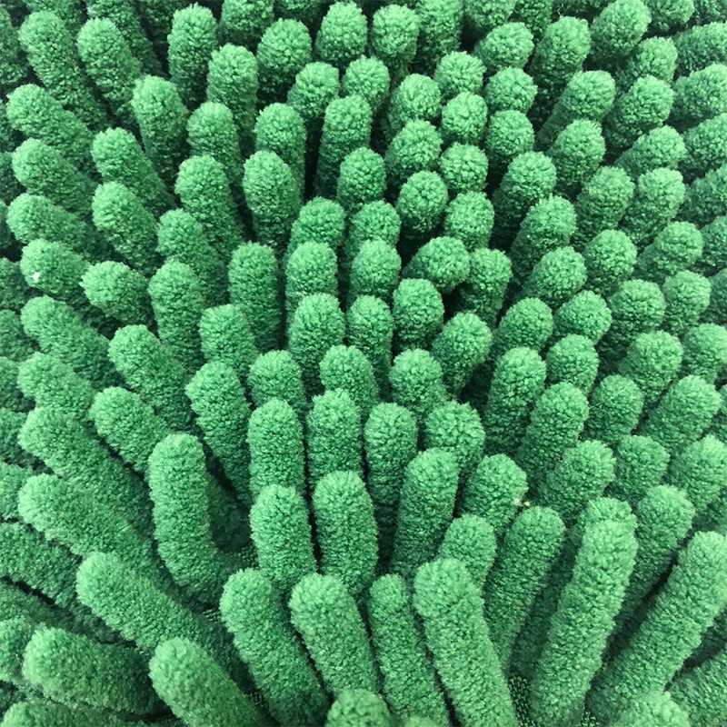 Wholesale Custom Cleaning Water Aabsorbing Microfiber Shaggy Chenille Microfiber Fabric