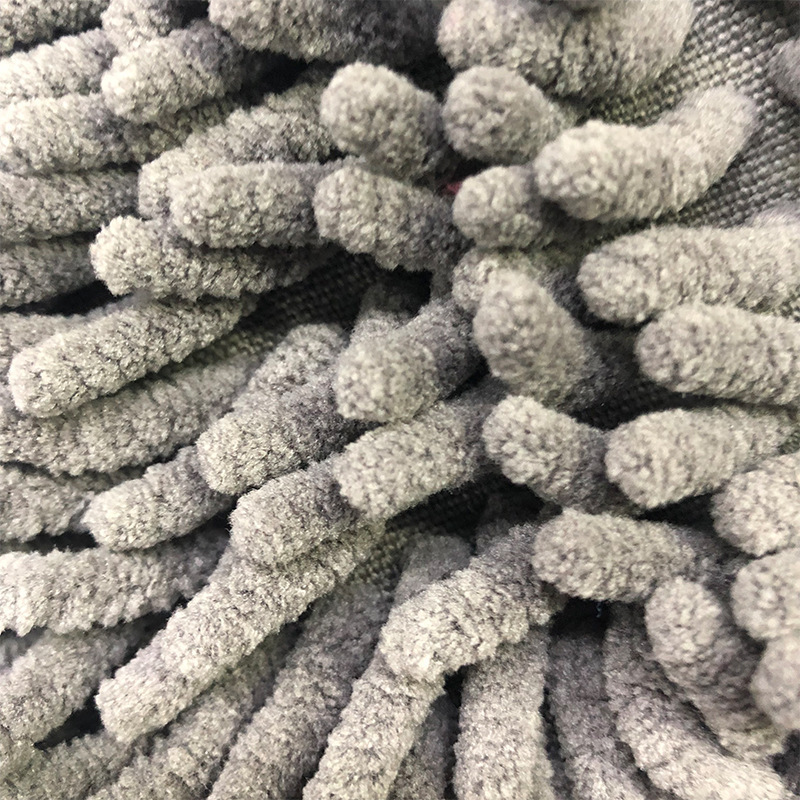 Wholesale Custom Cleaning Water Aabsorbing Microfiber Shaggy Chenille Microfiber Fabric