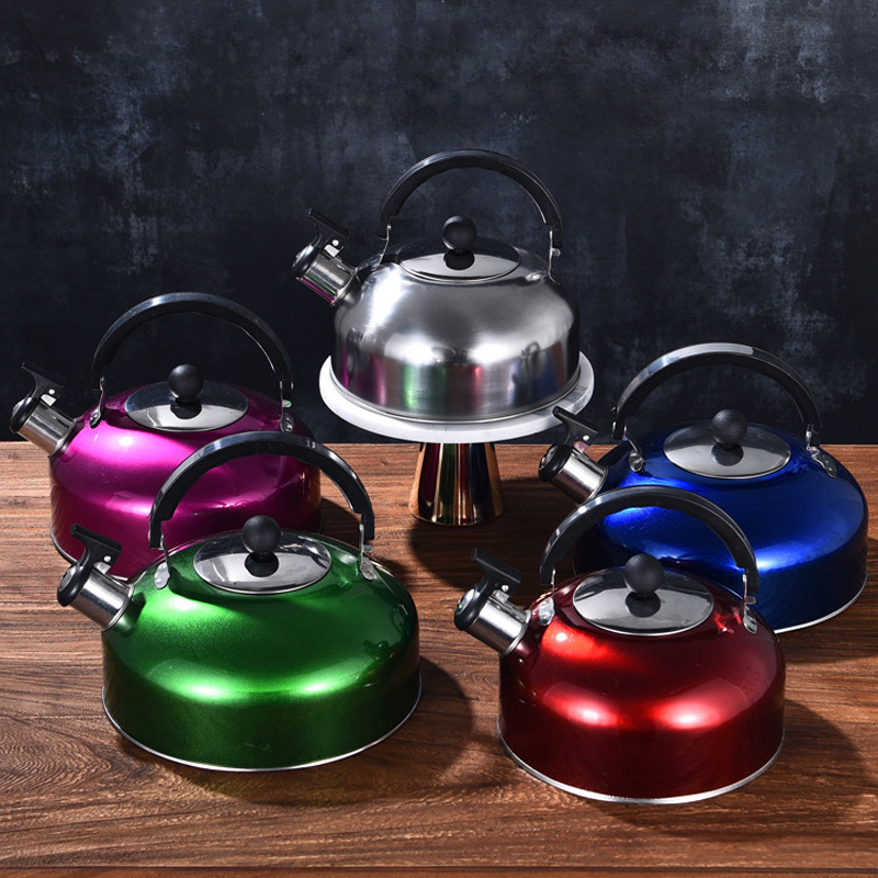 Wholesale Tea Kettle Tea Pot Stainless Steel Water Kettle Whistling Kettles