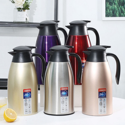 Metal Water Bottle Stainless Steel Vacuum Flask Thermos Flask Coffee Pot Vacuum Flask