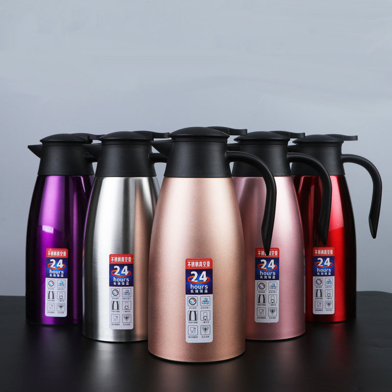 Metal Water Bottle Stainless Steel Vacuum Flask Thermos Flask Coffee Pot Vacuum Flask