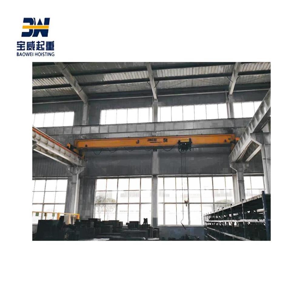 1.6 ton High Performance Industrial European Design Overhead Crane With Hoist