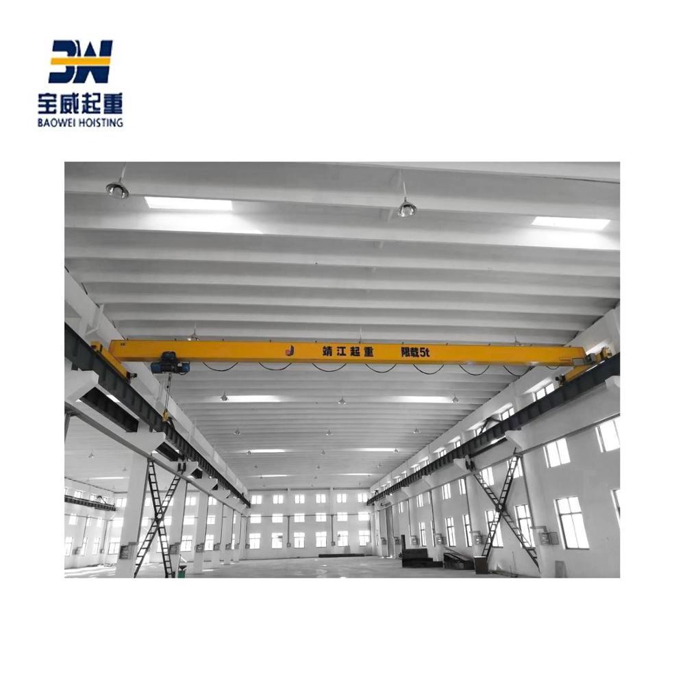 1.6 ton High Performance Industrial European Design Overhead Crane With Hoist