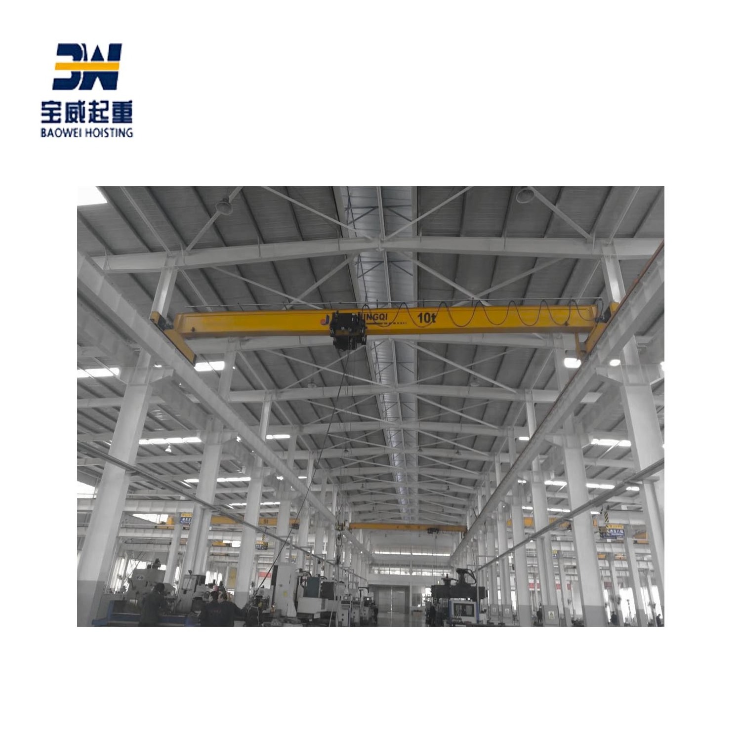 3.2 Ton Crane Workshop Single Girder Overhead/Bridge Crane