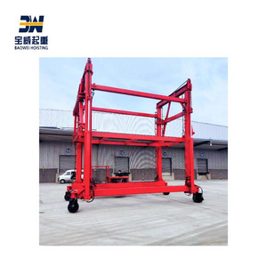 40T Rubber tyre container gantry crane