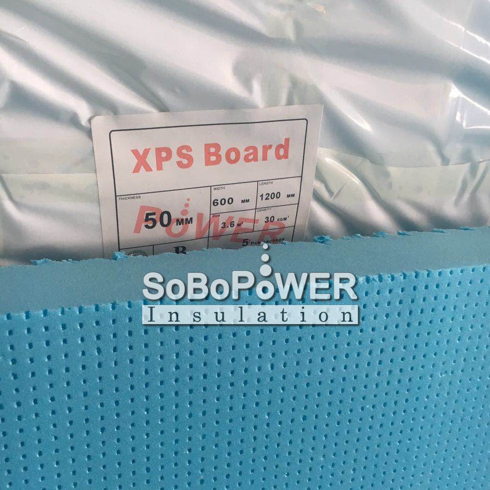 Extruded polystyrene foam insulation XPS board