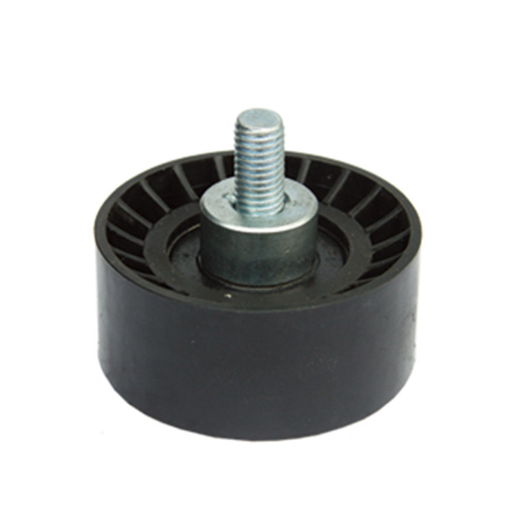 oxide black Cast Steel or Stainless steel Flat Belt idler Pulleys