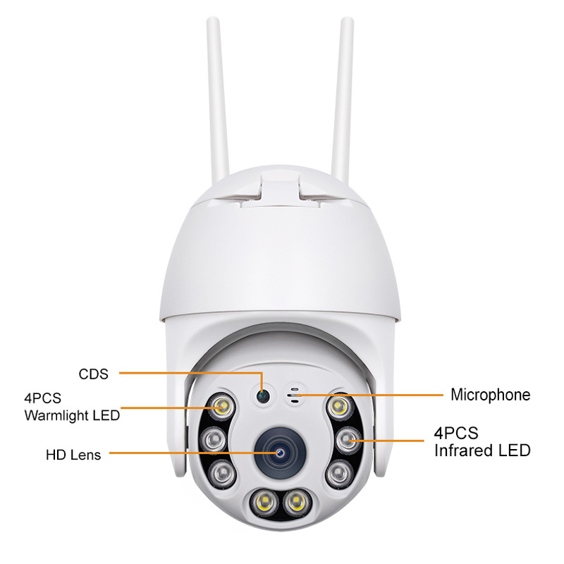 CCTV Wireless Camera Outdoor HD 1080P Kamara Camera-Surveillance-Exterieur Camara De Seguridad Camera PTZ WIFI 360 Network