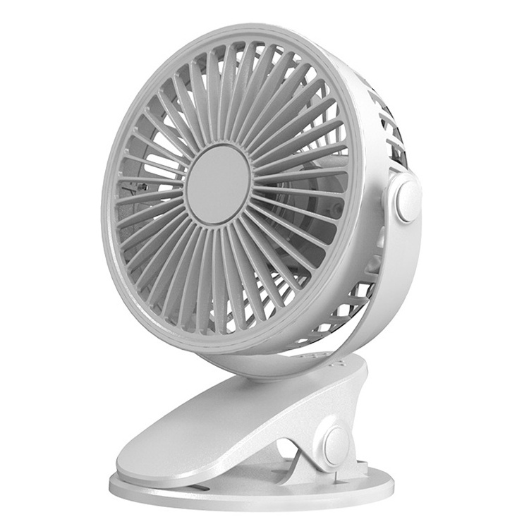 New Design Mini Portable Clamp Personal Cooling Fan Table Desktop Fans with Clip 3 level Wind Vehicle-Mounted Fan