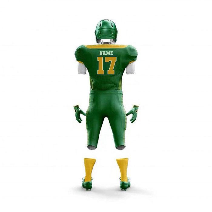 Ready To Ship American football wear custom Polyester blank jersey American football uniform