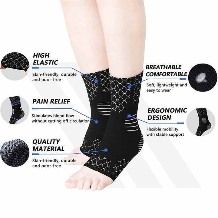 2024 Adjustable foot Ankle Pad Ankle Supports for Gym Wear Comfortable Ankle By Power Hint