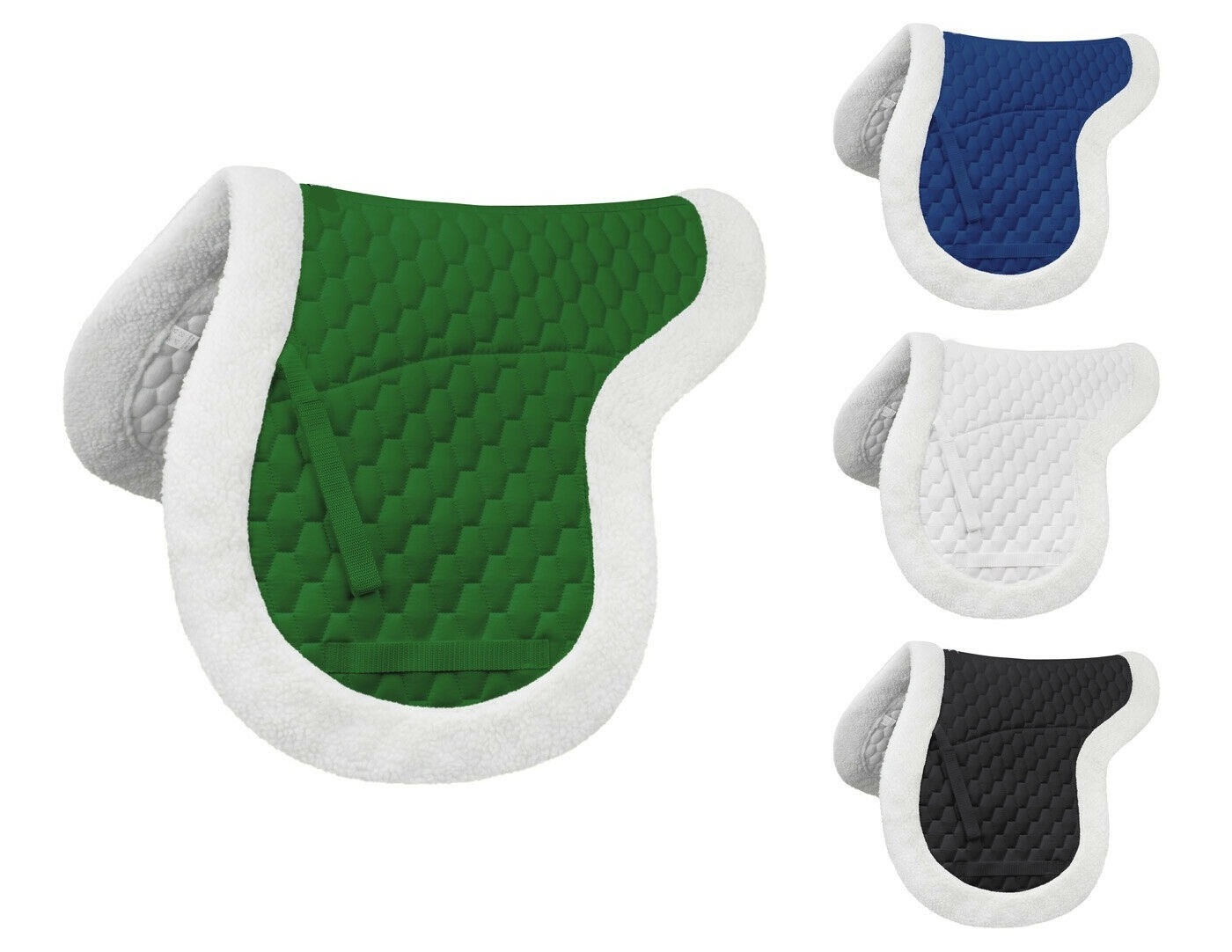 High Quality Custom Saddle Pad Cotton Comfort English Horse Saddle Pads  cheap By Power Hint