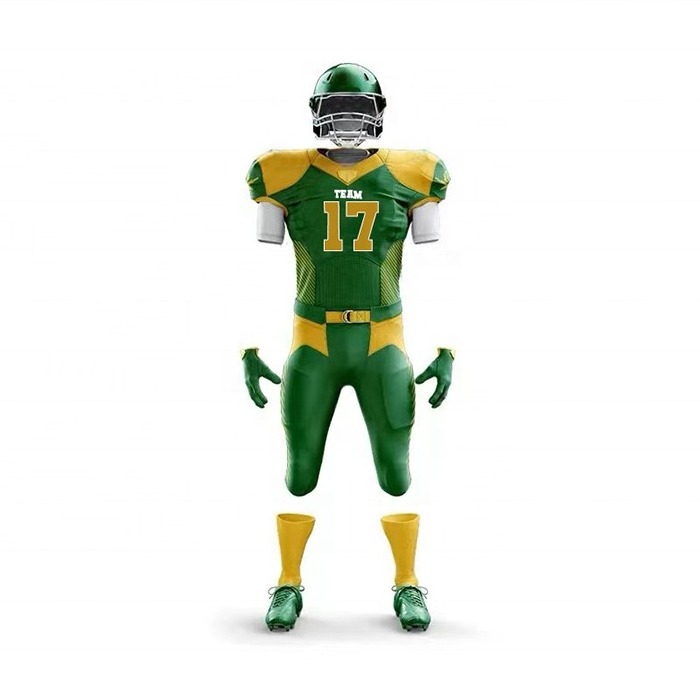 Ready To Ship American football wear custom Polyester blank jersey American football uniform