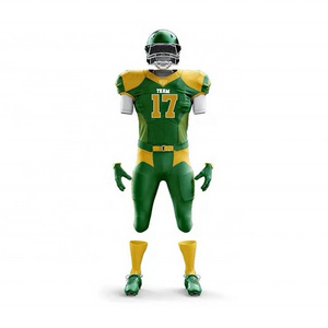 Ready To Ship American football wear custom Polyester blank jersey American football uniform