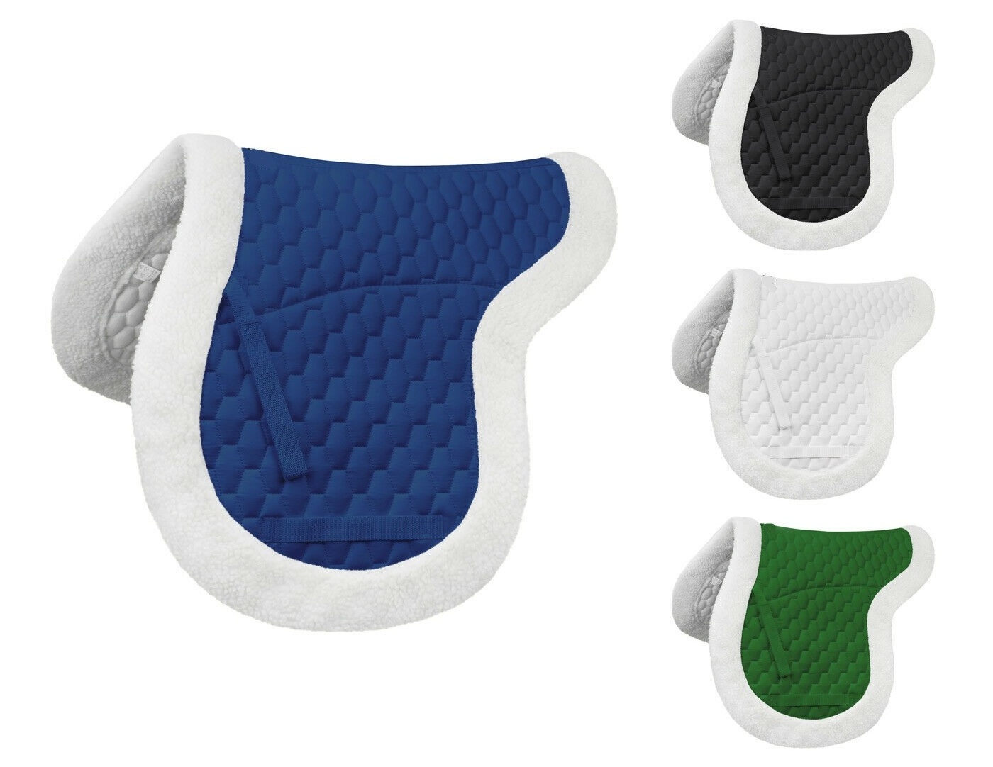 High Quality Custom Saddle Pad Cotton Comfort English Horse Saddle Pads  cheap By Power Hint