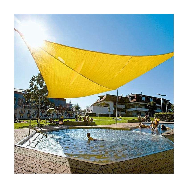 3x4x5m Right Triangle Waterproof Sun Shade Sail Outdoor Garden Beach Camping Awning Terrace Pool Sun Canopy Patio Sun Shelter