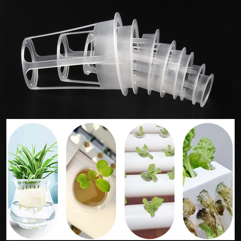 New Hydroponic Basket Garden Vegetable Soilless Planting Root Fixator Mesh Pot Hydroponic Aeroponic Planting Nursery Cup