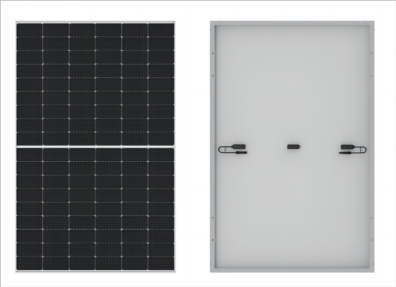 Longi All Black 410W Half Cell Solar Power Industrial Use Longi Perc Panels With 25 Years Warranty