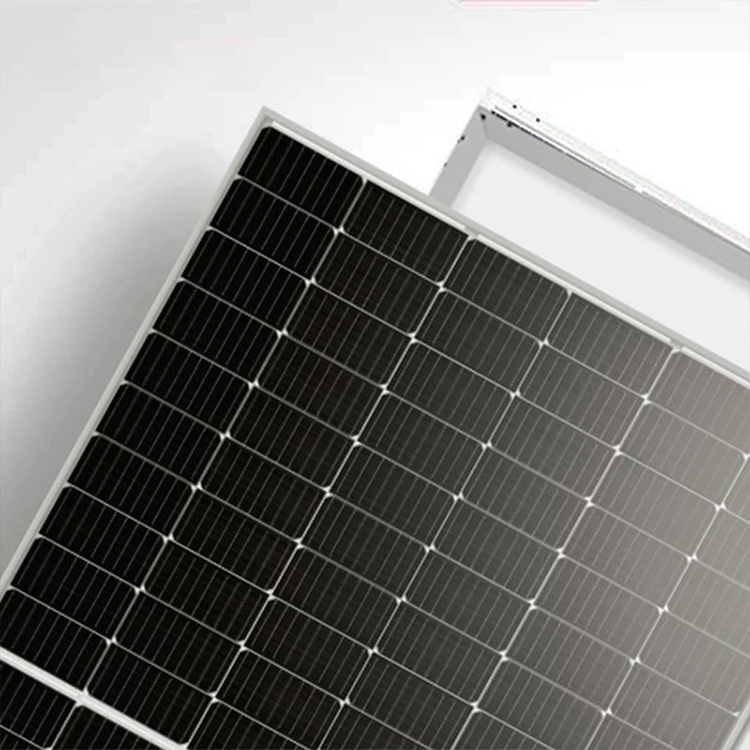 Longi All Black 410W Half Cell Solar Power Industrial Use Longi Perc Panels With 25 Years Warranty