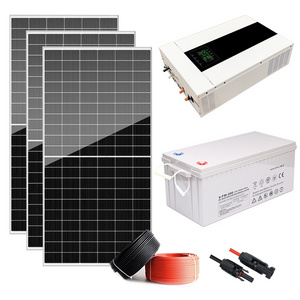 Solar Panel System 3Kw 5Kw 10Kw 15Kw Off Grid Solar Kit With 48V 50Ah Lithium Battery