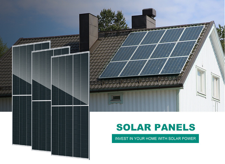 High quality solar panel price germany mono crystalline 495W 500W 505W 510W 515 watt 24 volt solar panels IN STOCK