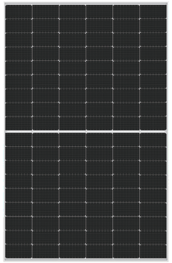 Longi All Black 410W Half Cell Solar Power Industrial Use Longi Perc Panels With 25 Years Warranty