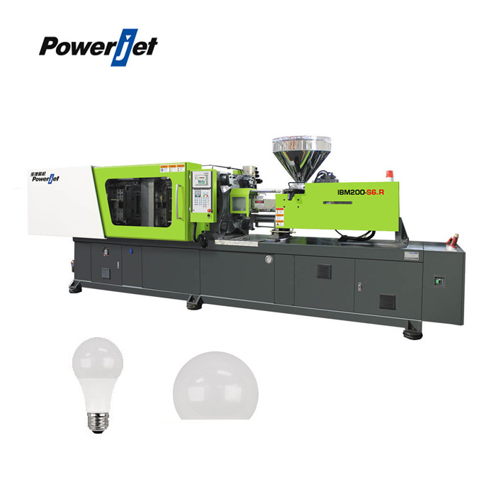 Powerjet energy-saving led light cover bulb injection making machine cheap price