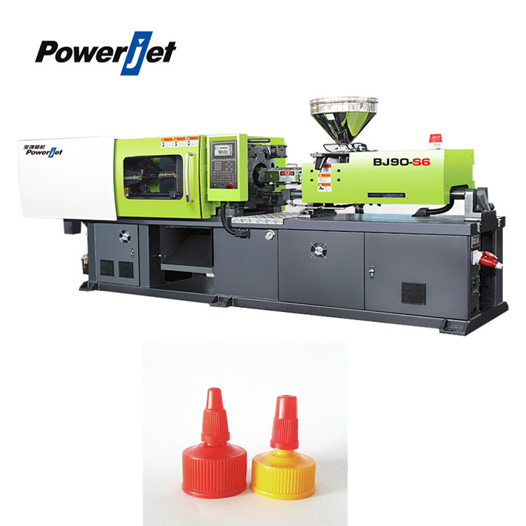 Powerjet 900KN small plastic injection molding Moulding  machine 90 Ton price