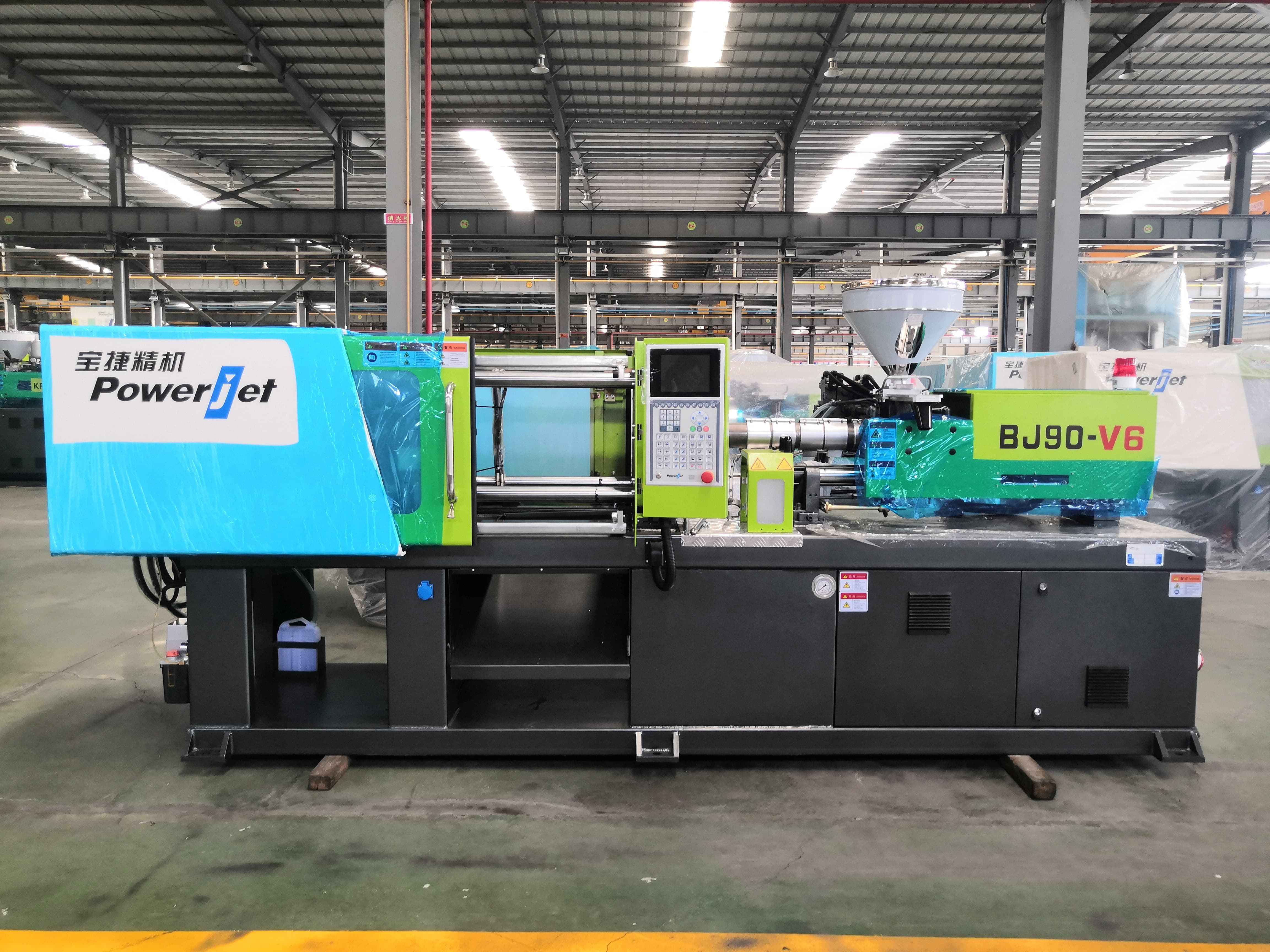 Powerjet 900KN small plastic injection molding Moulding  machine 90 Ton price