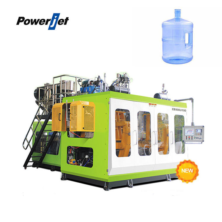 Powerjet  Low price hydraulic electric 5 gallon HDPE/PP/PC 19 liter Automatic extrusion blow molding machine price for sale