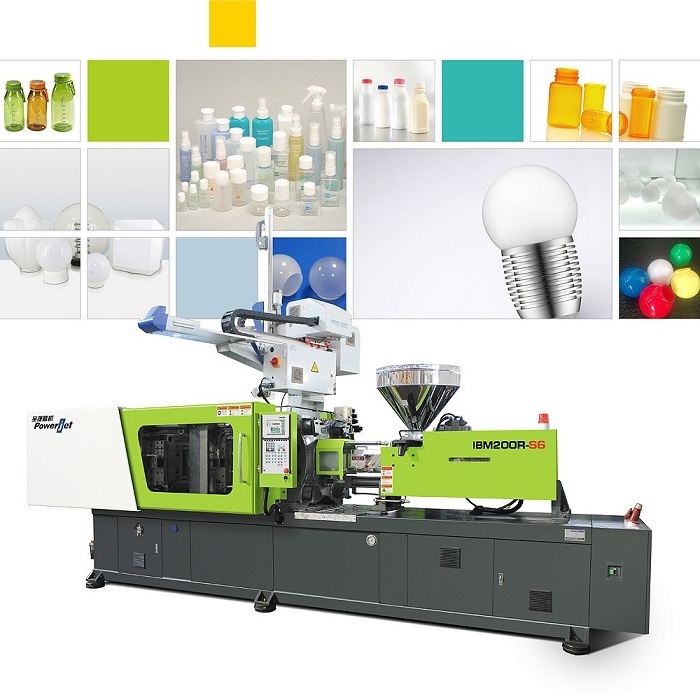 Powerjet energy-saving led light cover bulb injection making machine cheap price