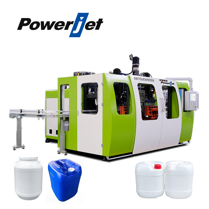 4 cavity 20 litre plastic bottles jerry cans jars gallons blow molding machine making machine