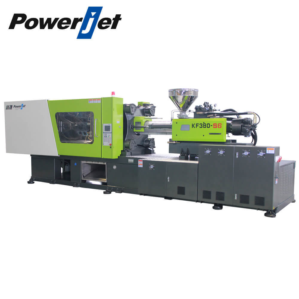 injection molding machine with in mold labeling system