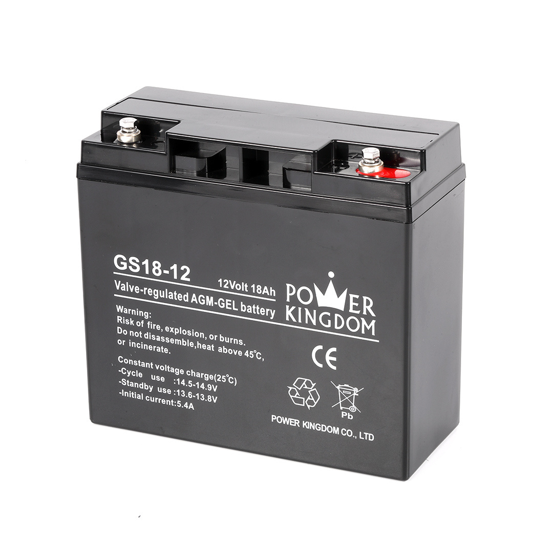 Pure Gel Battery 12V 18Ah AGM Sealed Lead Acid Backup Battery