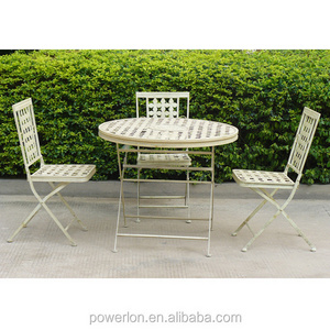 Garden swing chair outdoor furniture Outdoor Garden Dining Folding 1 Table and Chairs 6 Furniture Set