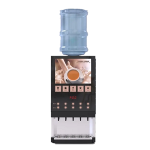 Hot Selling Touch Buttons Cappuccino Instant Coffee Tea Vending Machine