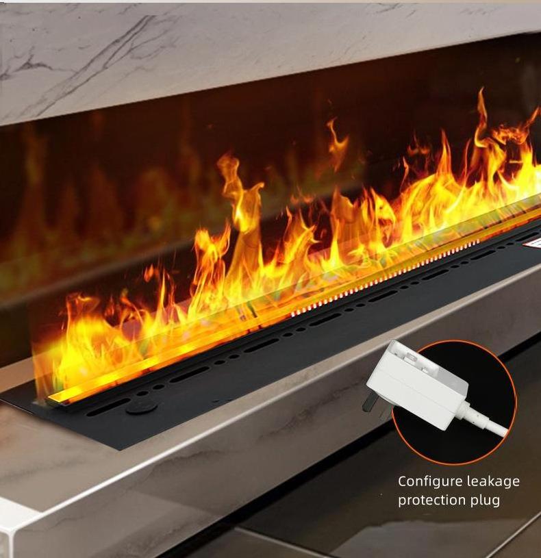 Automatic 3D Atomization Led Water Vapor Electric Wall Fireplace