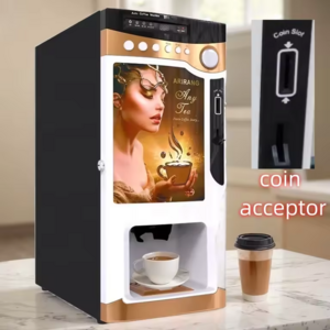 3 Flavor Smart Fully Automatic Coin Payment Hot Tea Coffee Maker Instant Coffee Vending Machine