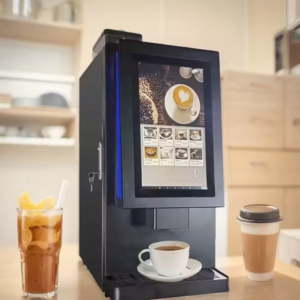 Wholesale Commercial Fully-Automatic Bean To Cup Coffee Grinder Smart Coffee Vending Machine