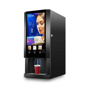 Commercial Desktop 3 Hot Flavors Instant Coffee Automatic Vending Machine