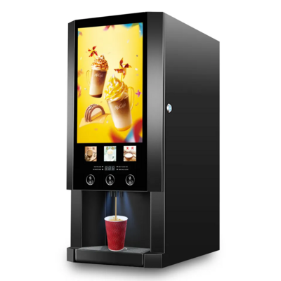 Commercial Automatic Economical Milk Tea Desktop Instant Coffee Maker Vending Machine