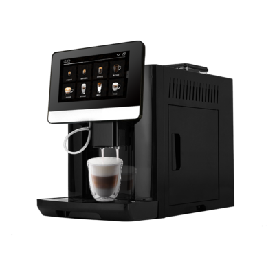 Fully Automatic Stainless Steel Household Cappuccino Latte Office Espresso Electric Coffee Maker Machine