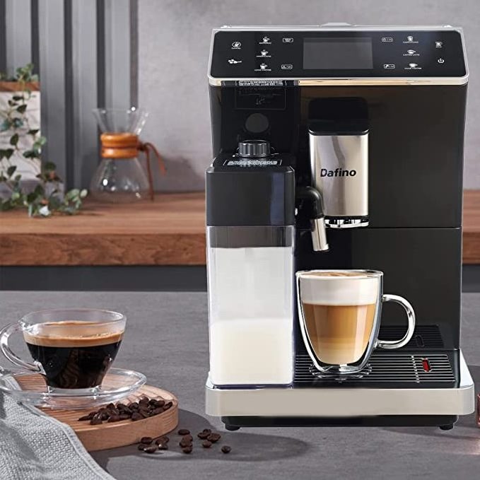 Smart Household Digital Touch Screen Intelligent Automatic Electric Coffee Maker Machine