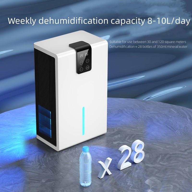 LED Screen Display Multi-function Electric Smart Portable Air Dehumidifier